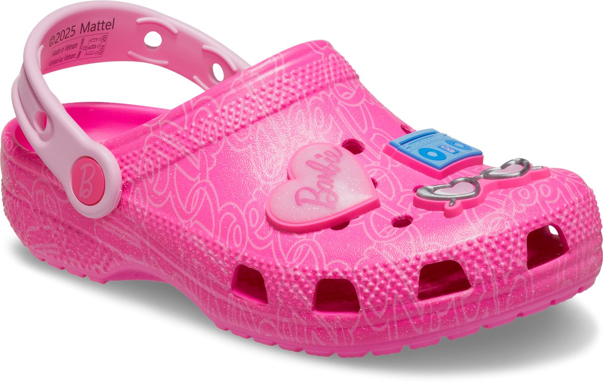 KIDS Classic Mattel Pink Barbie Clog