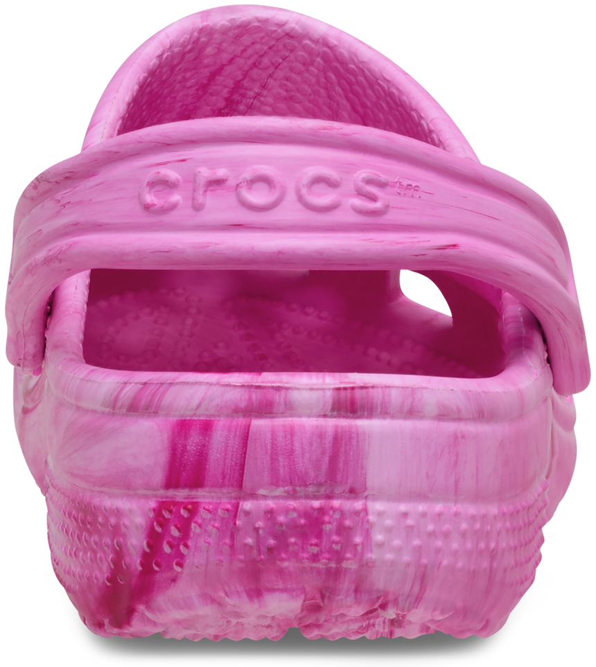 KIDS Watercolor Marbled Clog