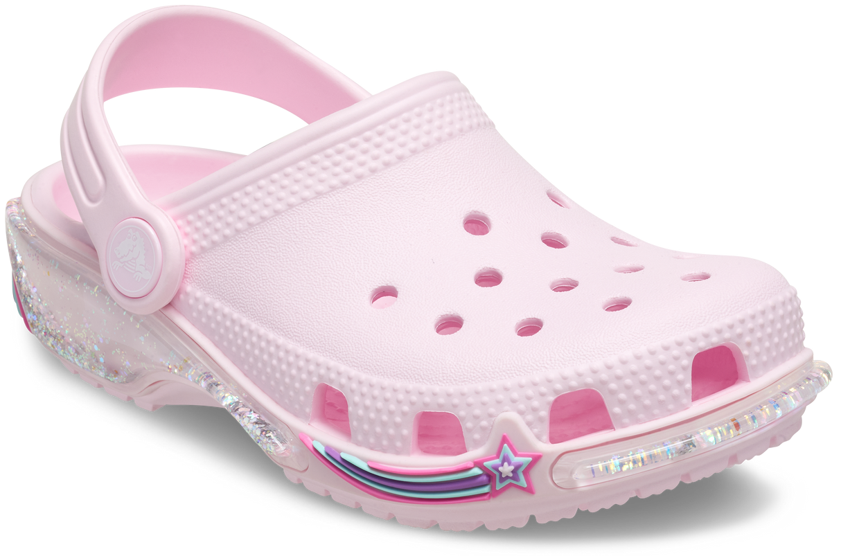 KIDS Classic Star Sparkle Clog