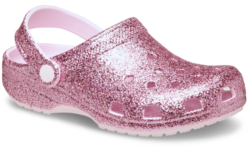 KIDS' Classic Chunky Glitter Clog