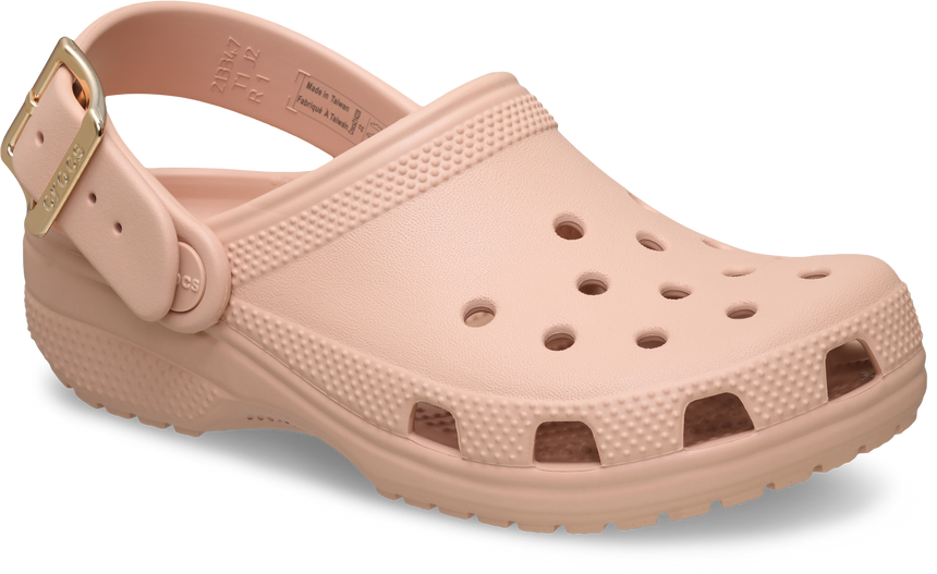 UNISEX Classic Metallic Buckle Clog