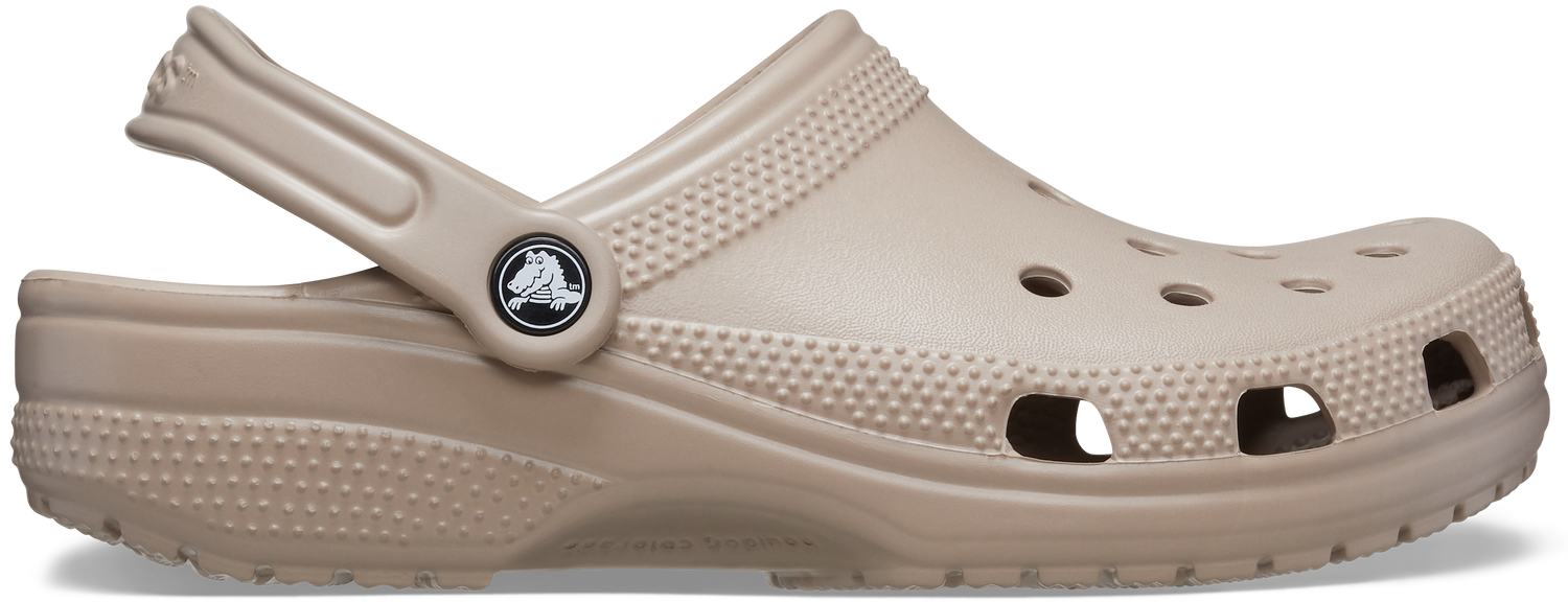 Unisex Classic Taupe Clog | Crocs | Footwear Unisex Classic Taupe Clog | Crocs | Footwear
