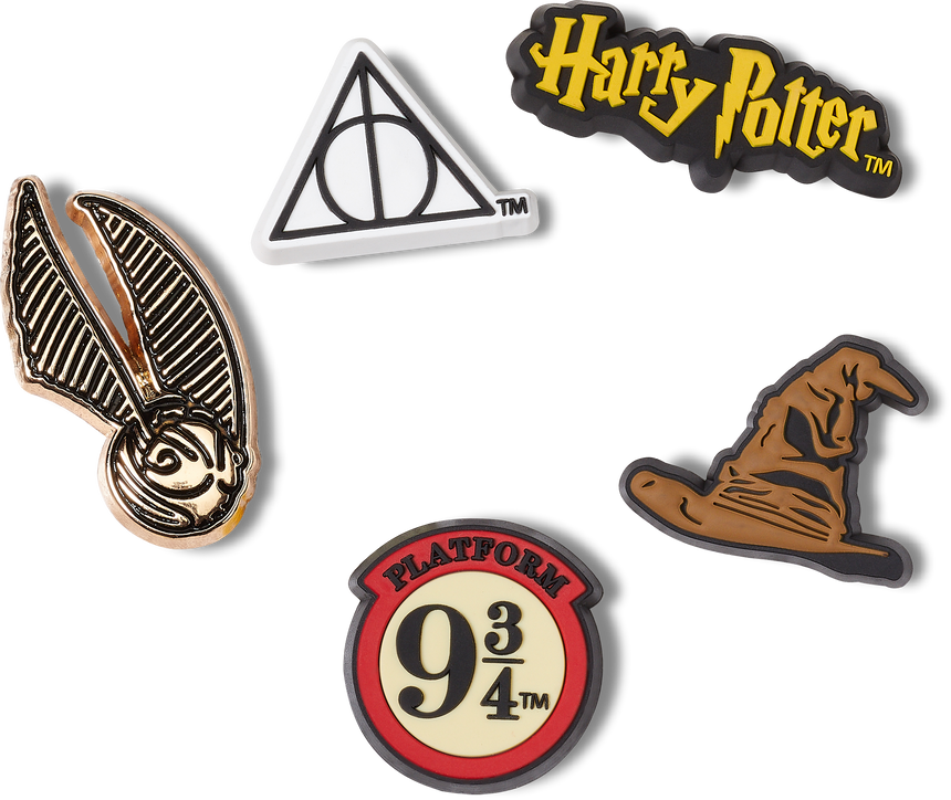 JIBBITZ Harry Potter Symbol Jibbitz 5PCK