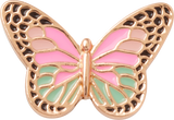 JIBBITZ ELEVATED COLORFUL BUTTERFLY