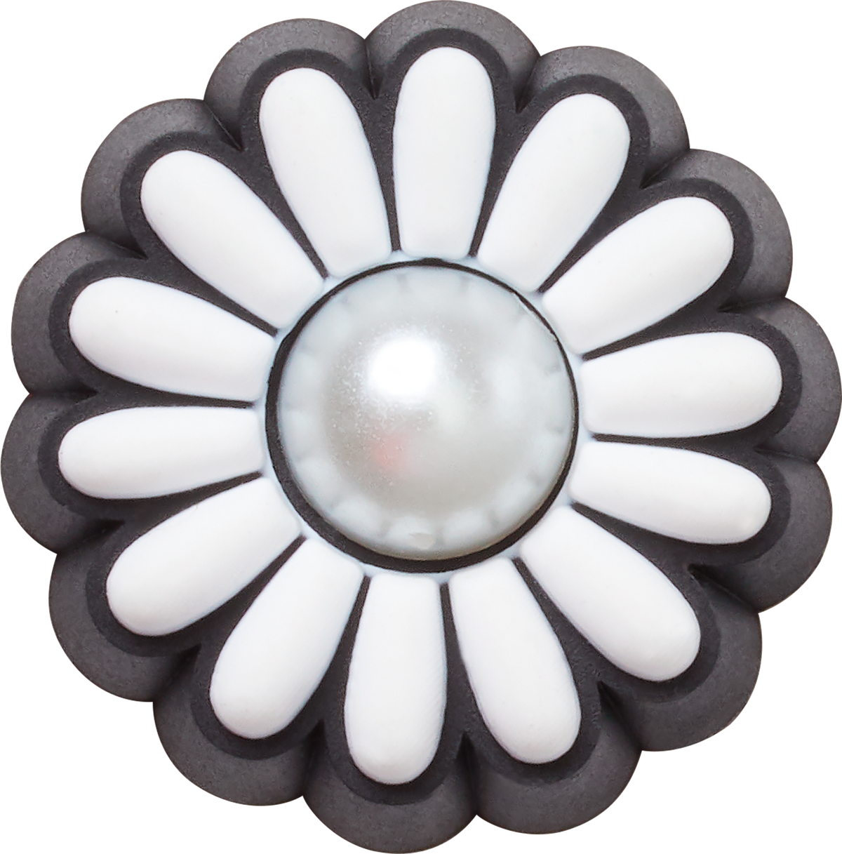 Jibbitz Flower With Pearl Center | Crocs | Footwear Jibbitz Flower With Pearl Center | Crocs | Footwear