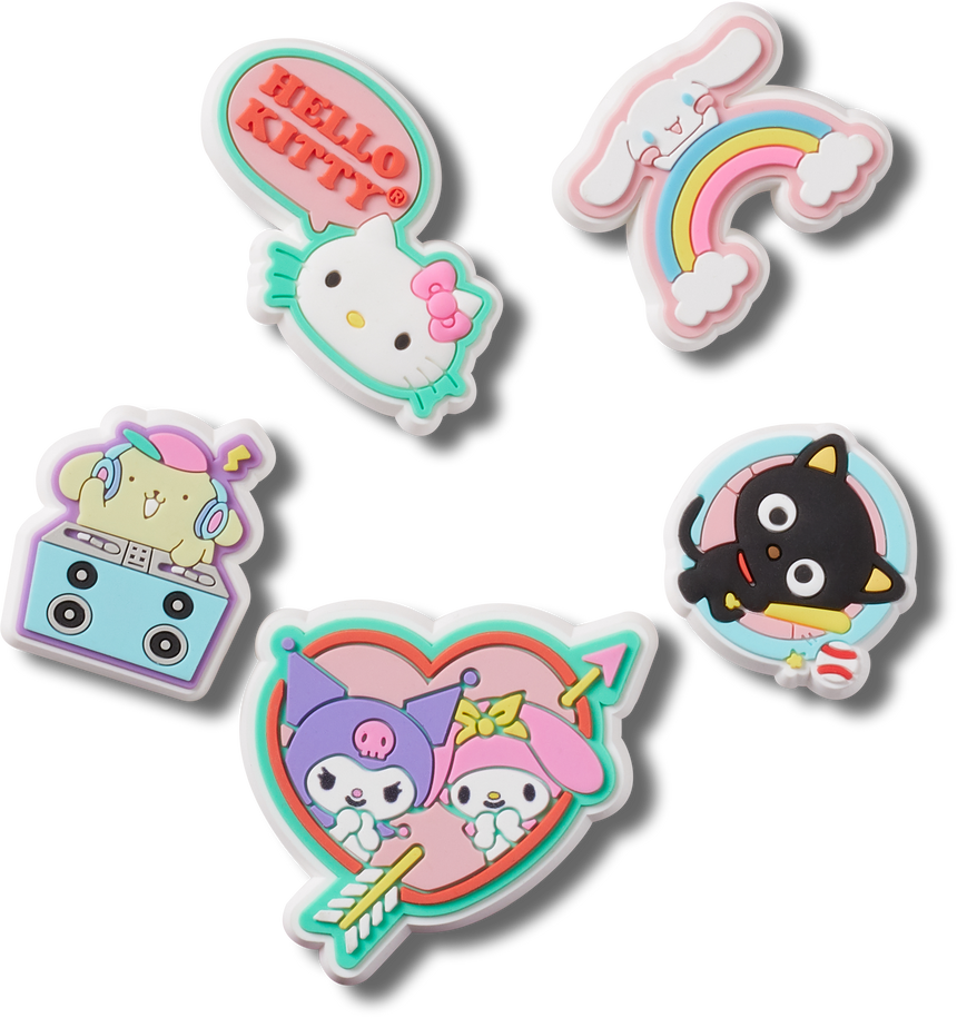 Jibbitz Hello Kitty Friends 5Pck