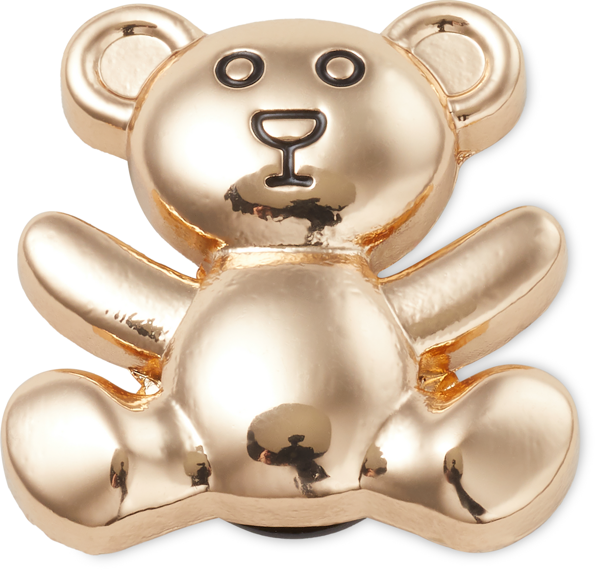 JIBBITZ GOLD TEDDY BEAR
