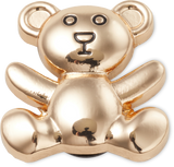 JIBBITZ GOLD TEDDY BEAR
