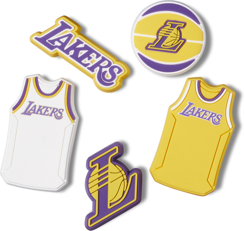 JIBBITZ NBA Los Angeles Lakers 5Pck