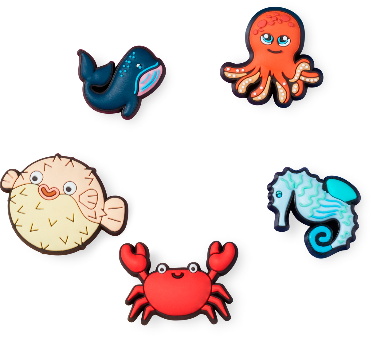 JIBBITZ SEA FRIENDS 5 PACK