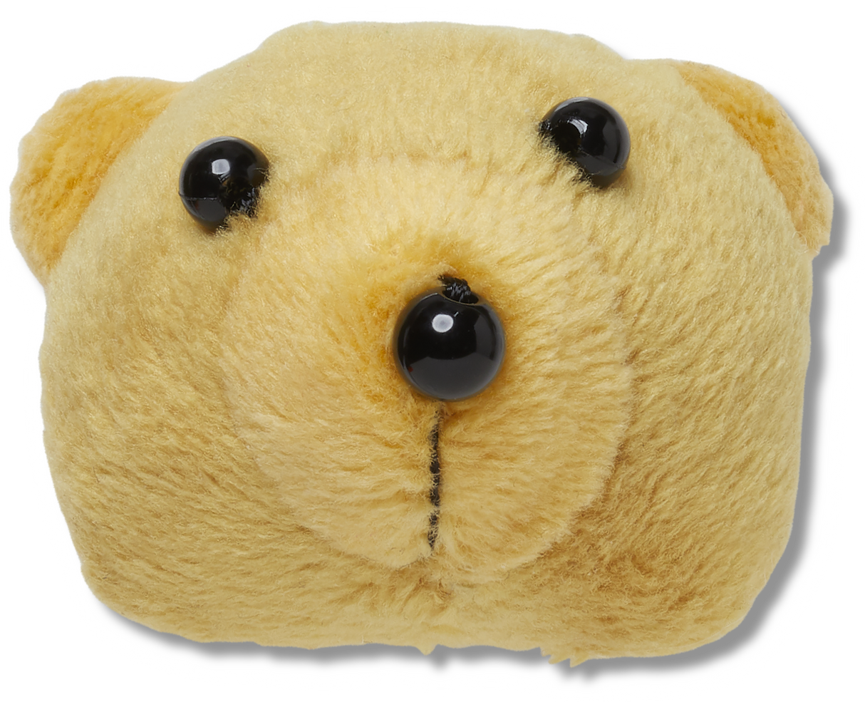 JIBBITZ TEDDY BEAR FACE