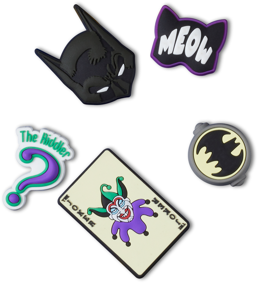 JIBBITZ BATMAN 5 PACK