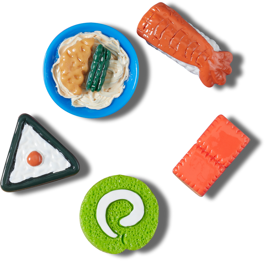 JIBBITZ 3D MINI SUSHI PARTY 5 PACK