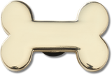 JIBBITZ GOLD DOG BONE