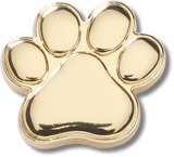 JIBBITZ GOLD DOG PAW