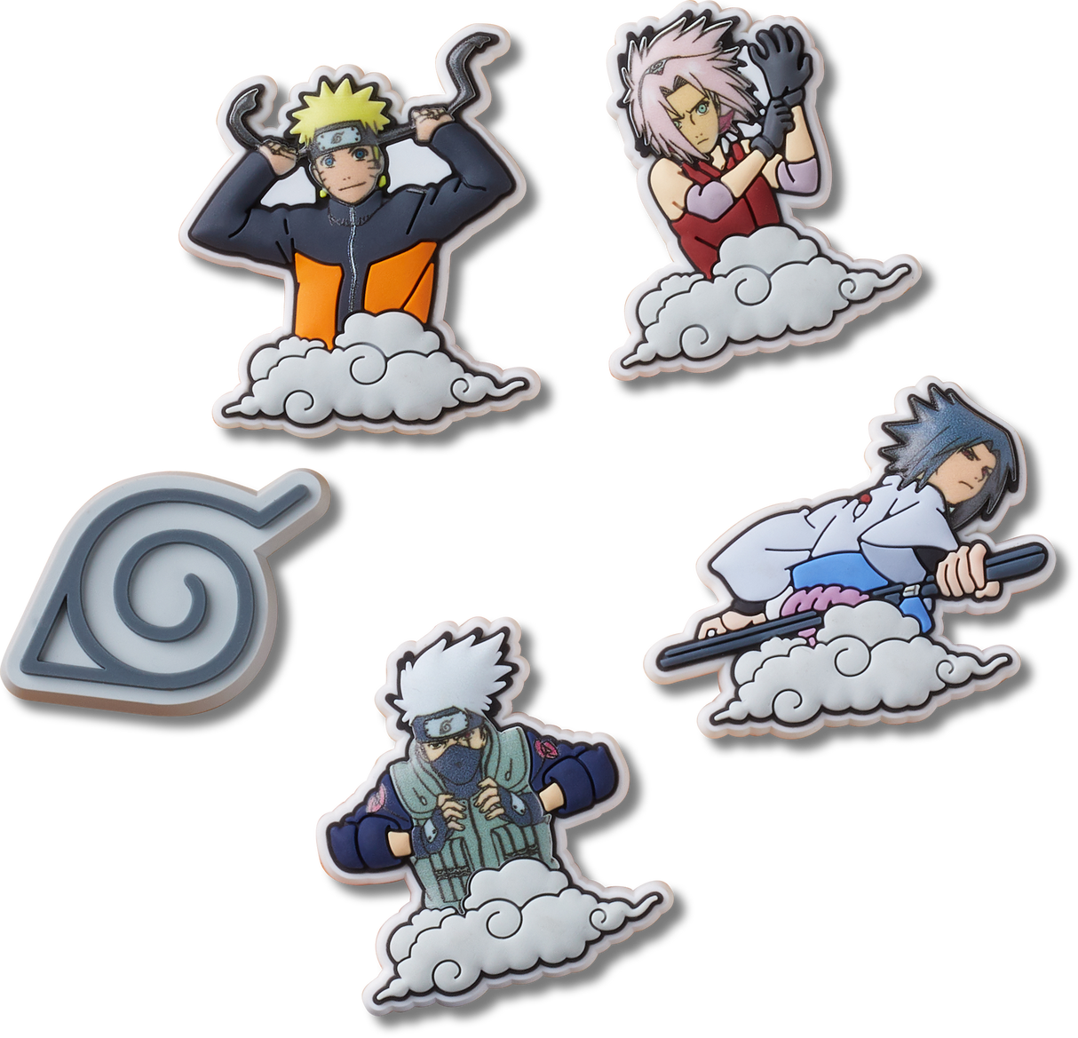 JIBBITZ NARUTO UZUMAKI 5PCK