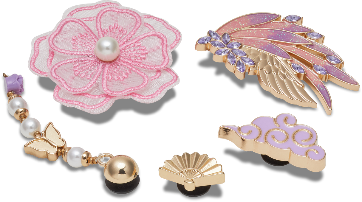 JIBBITZ Pearl and Floral 5 Pack
