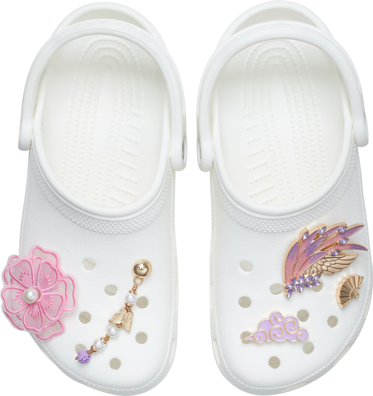 Jibbitz Pearl And Floral 5 Pack | Crocs | Footwear Jibbitz Pearl And Floral 5 Pack | Crocs | Footwear