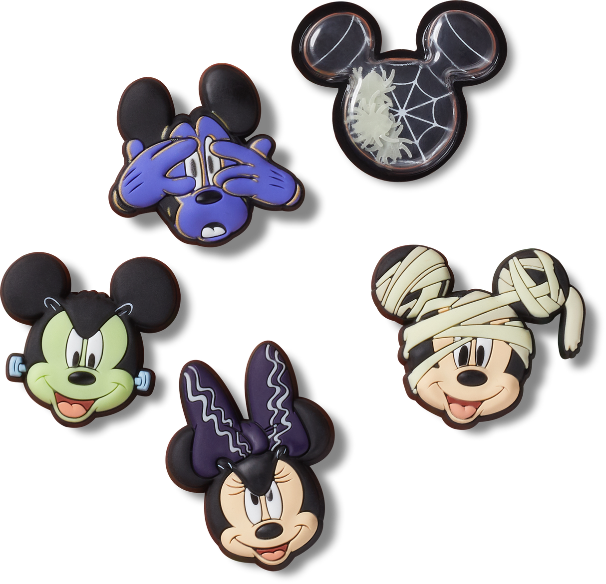 JIBBITZ Disney Mickey Halloween 5Pck