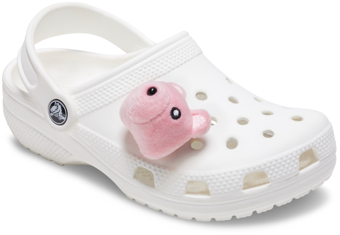 JIBBITZ PINK PLUSH TEDDY FACE