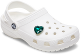 JIBBITZ EMERALD HEART GEM