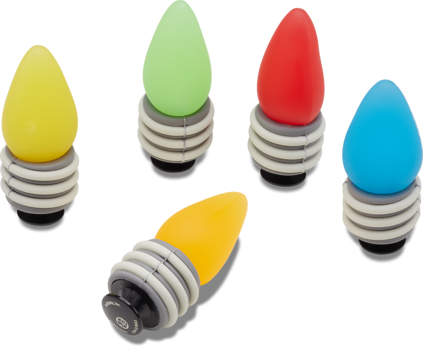 JIBBITZ LED HOLIDAY LIGHTS 5 PACK