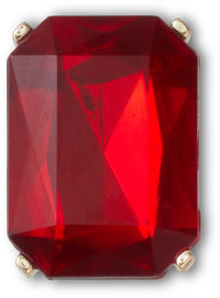 JIBBITZ Ruby Square Gem