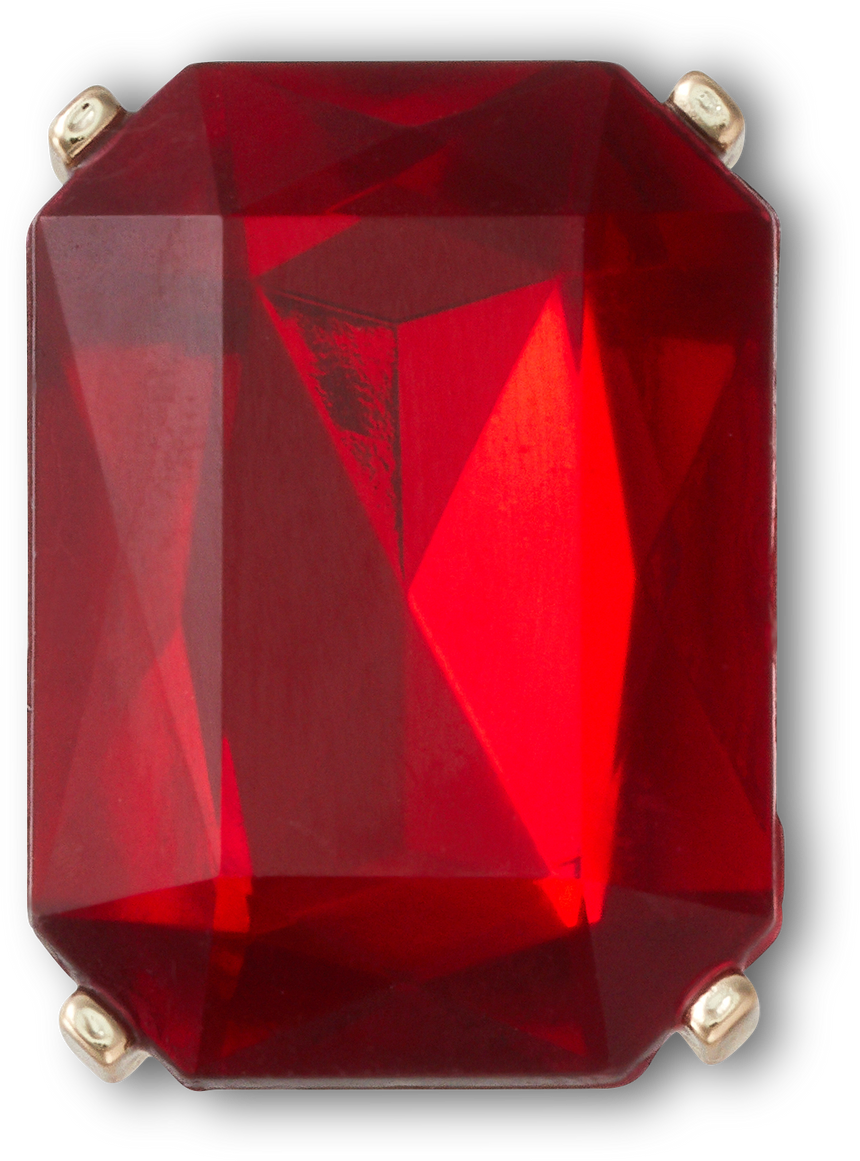 JIBBITZ Ruby Square Gem