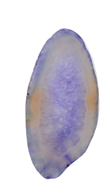 JIBBITZ PURPLE GLASS CUT STONE