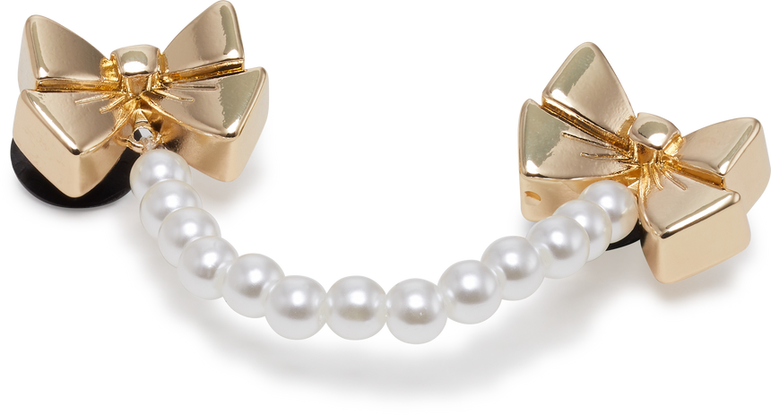 JIBBITZ PEARL AND BOW CHAIN