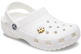 JIBBITZ Gold and White Floral