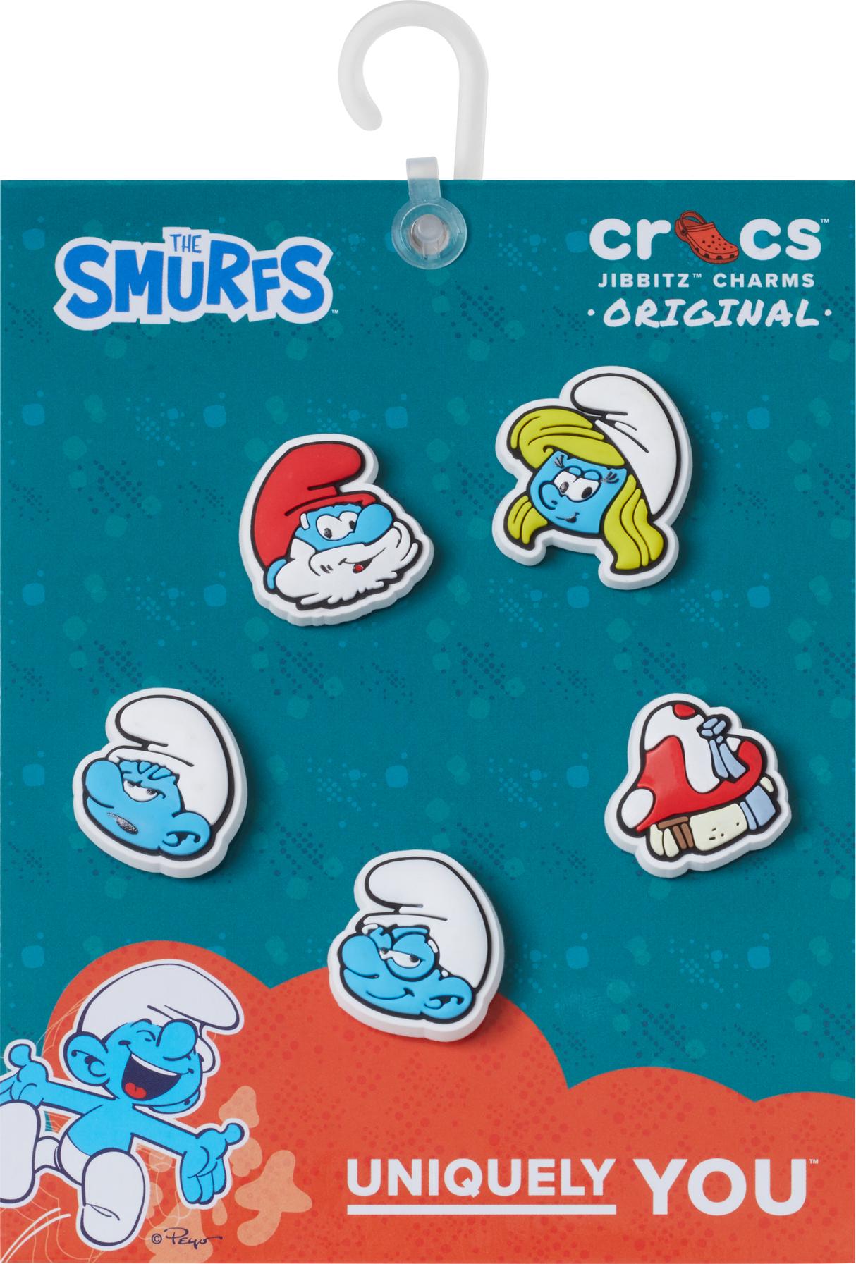 JIBBITZ Smurfs 5 Pack
