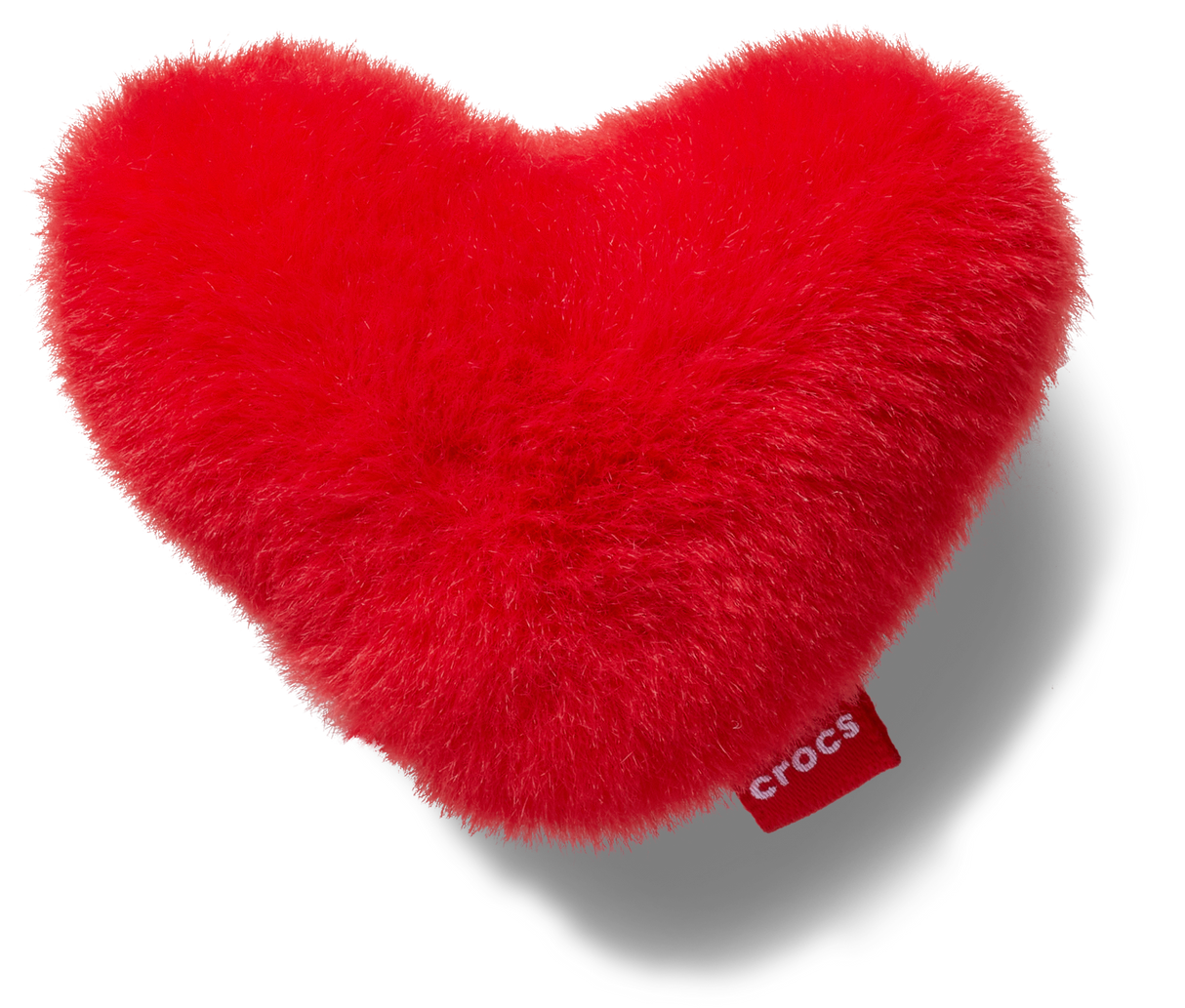 JIBBITZ Red Fuzzy Heart