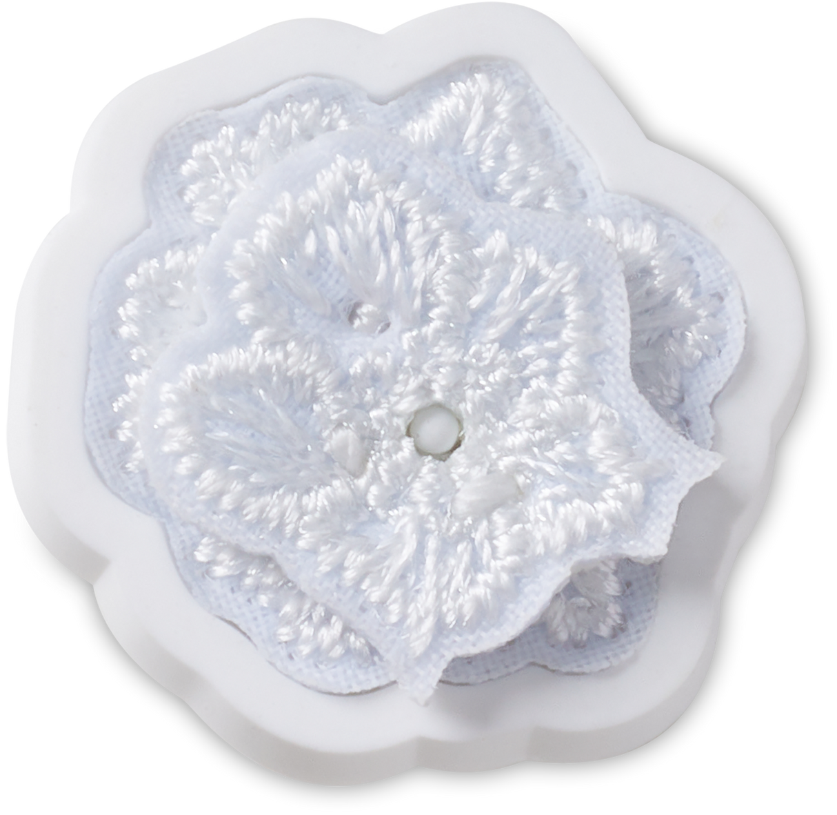 JIBBITZ Elegant White Floral