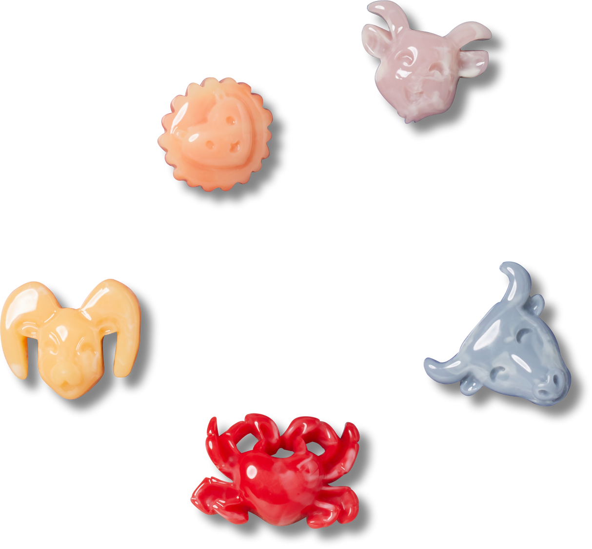 JIBBITZ Elevated Animals 5 Pack