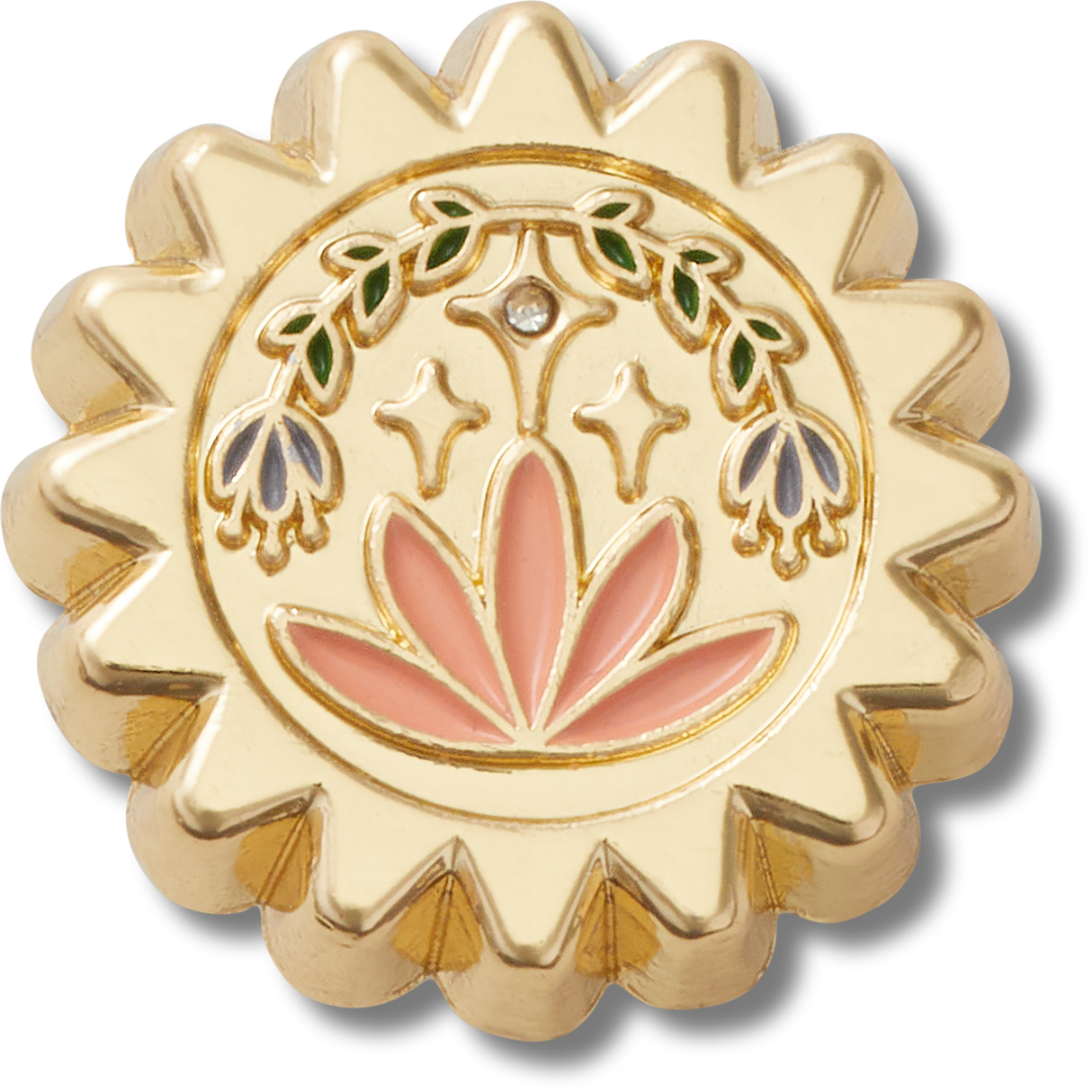 JIBBITZ Gold Enchanted Sun