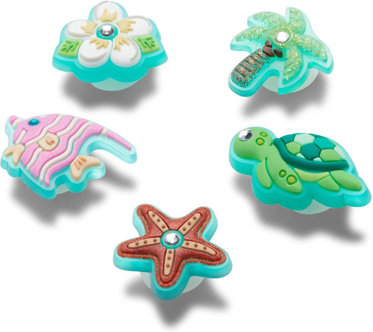 JIBBITZ  SPARKLE UNDER THE SEA 5 PACK