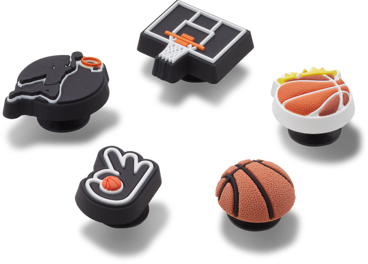 JIBBITZ Basketball Team 5 Pack