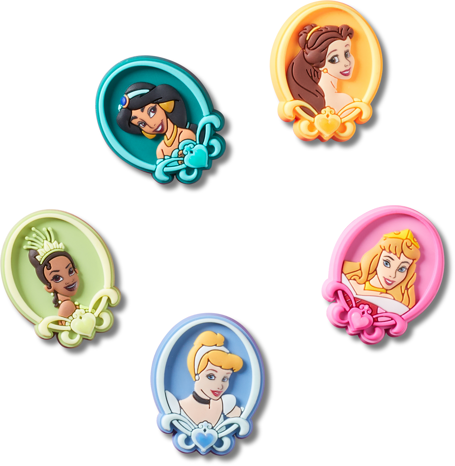 Jibbitz Disney Princess 5pck | Crocs | Footwear Jibbitz Disney Princess 5pck | Crocs | Footwear