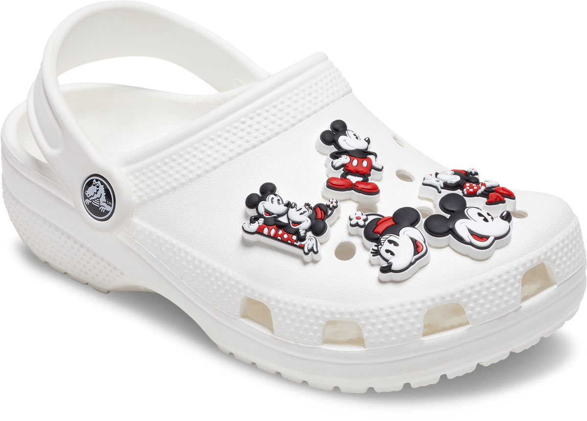 Jibbitz Mickey And Minnie 5pck | Crocs | Footwear Jibbitz Mickey And Minnie 5pck | Crocs | Footwear