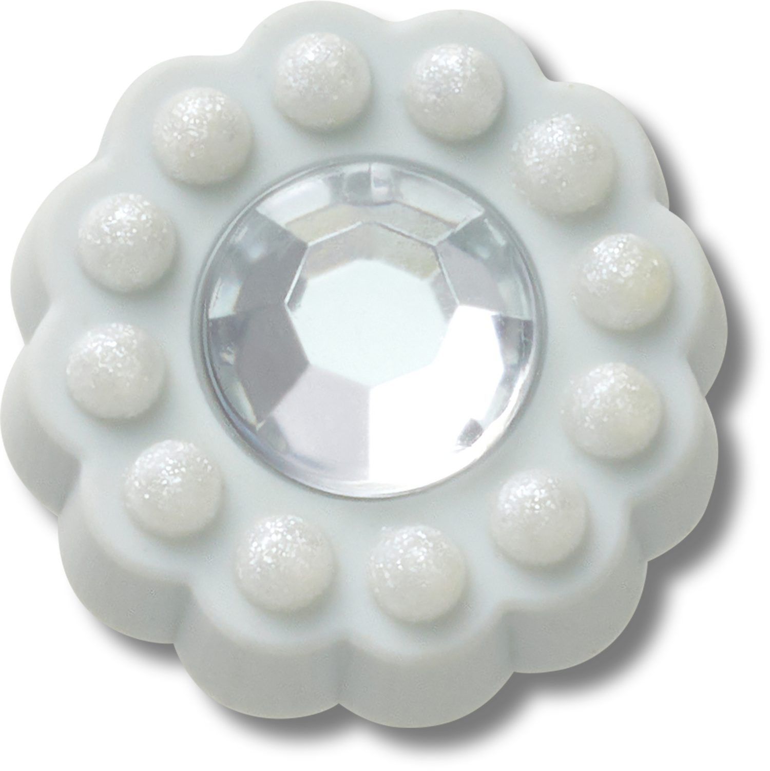 Jibbitz Tiny Blue Circle Gem | Crocs | Footwear Jibbitz Tiny Blue Circle Gem | Crocs | Footwear