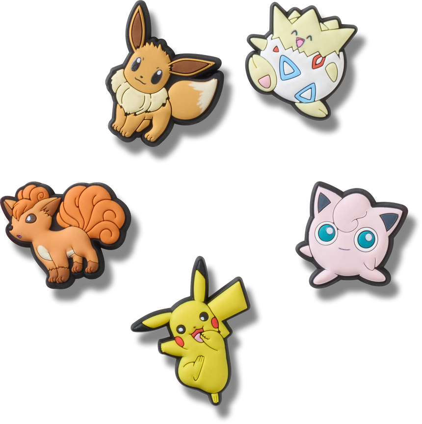 JIBBITZ Pokemon Character 5Pck