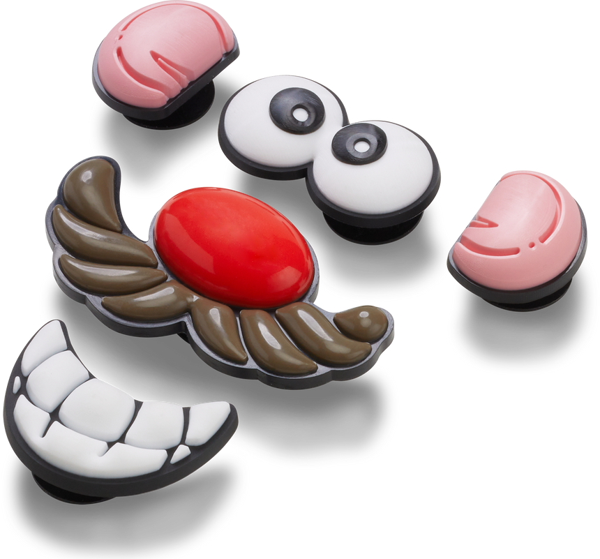 JIBBITZ Mr Potato Head 5Pck