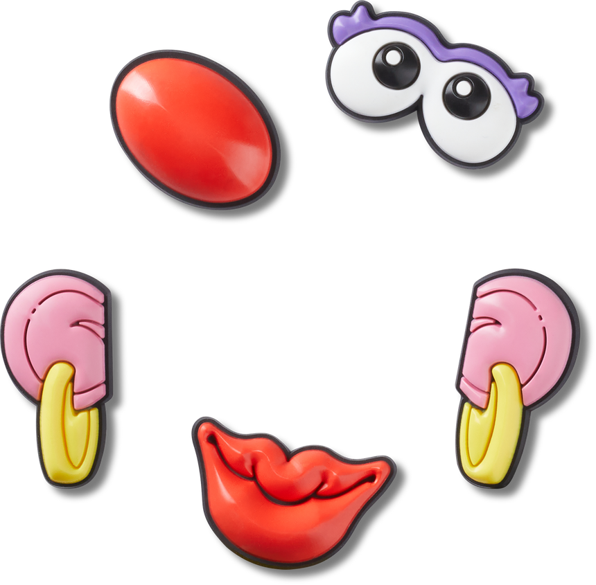 JIBBITZ Mrs Potato Head 5Pck