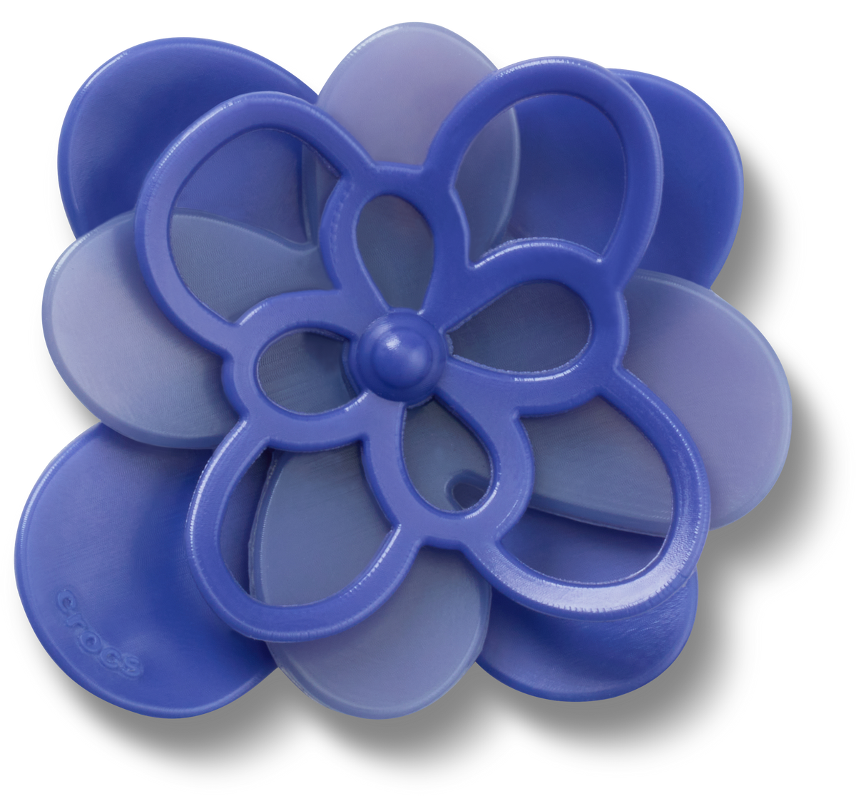 Jibbitz Blooming Dark Blue Flower | Crocs | Footwear Jibbitz Blooming Dark Blue Flower | Crocs | Footwear