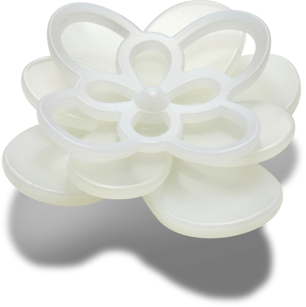 Jibbitz Blooming White Flower 1 | Crocs | Footwear Jibbitz Blooming White Flower 1 | Crocs | Footwear