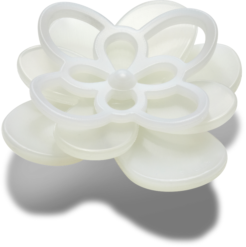 JIBBITZ Blooming White Flower 1
