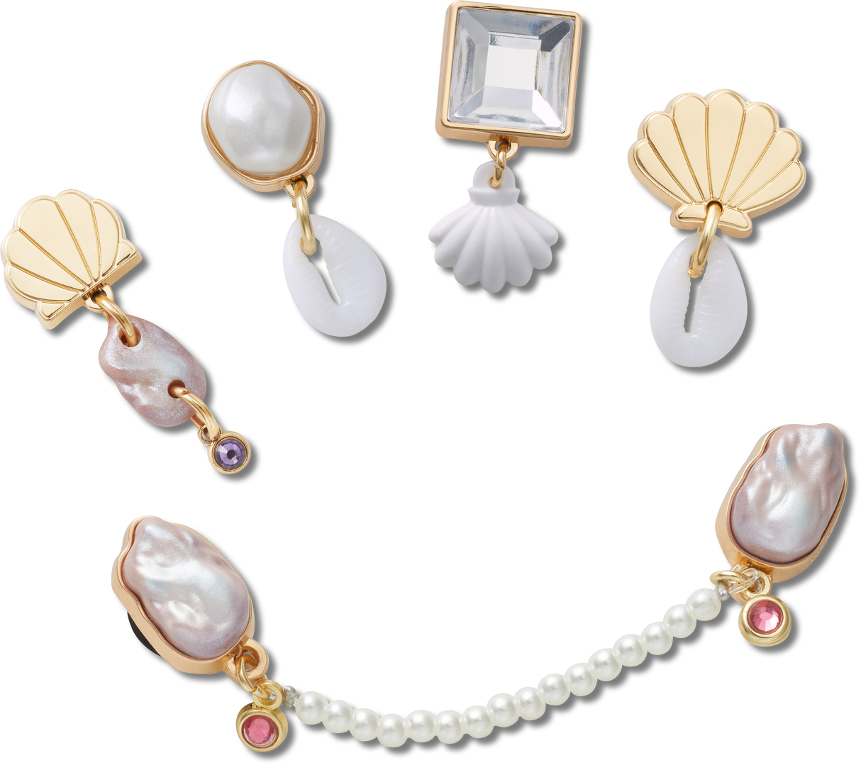 JIBBITZ Elevated Pearl 5 Pack