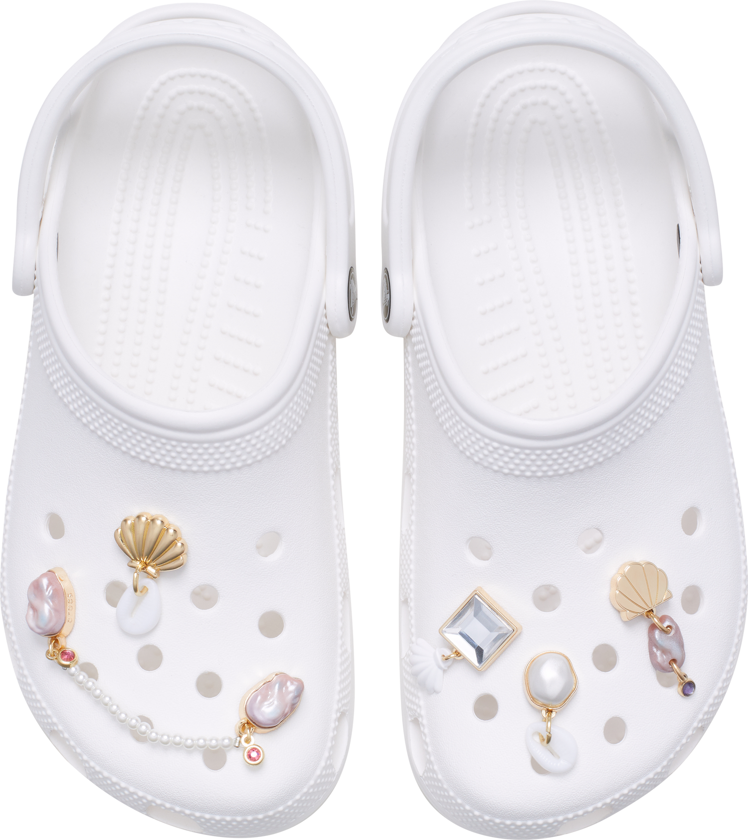 Jibbitz Elevated Pearl 5 Pack | Crocs | Footwear Jibbitz Elevated Pearl 5 Pack | Crocs | Footwear