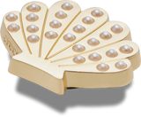 JIBBITZ Gold and Pearl Seashell